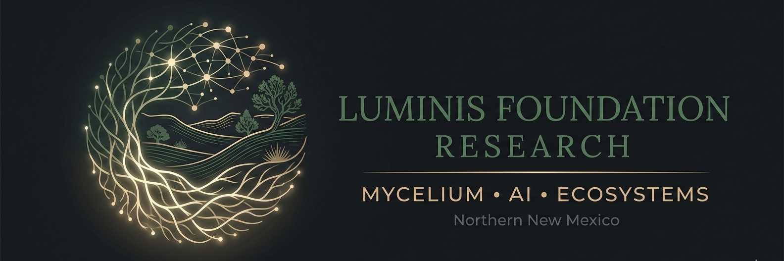 Luminis Foundation Research — Mycelium · AI · Ecosystems — Northern New Mexico